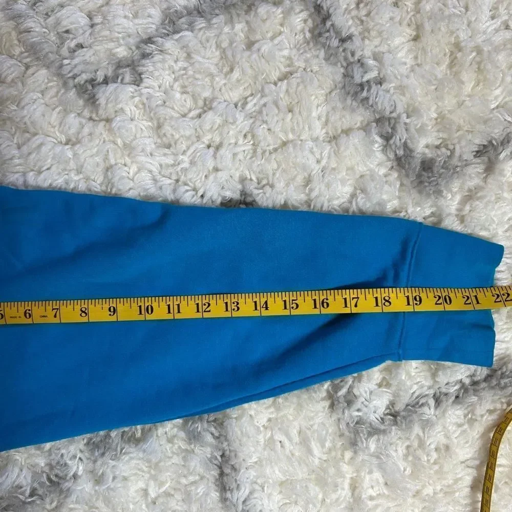 Nike Gray and Blue Hoodie